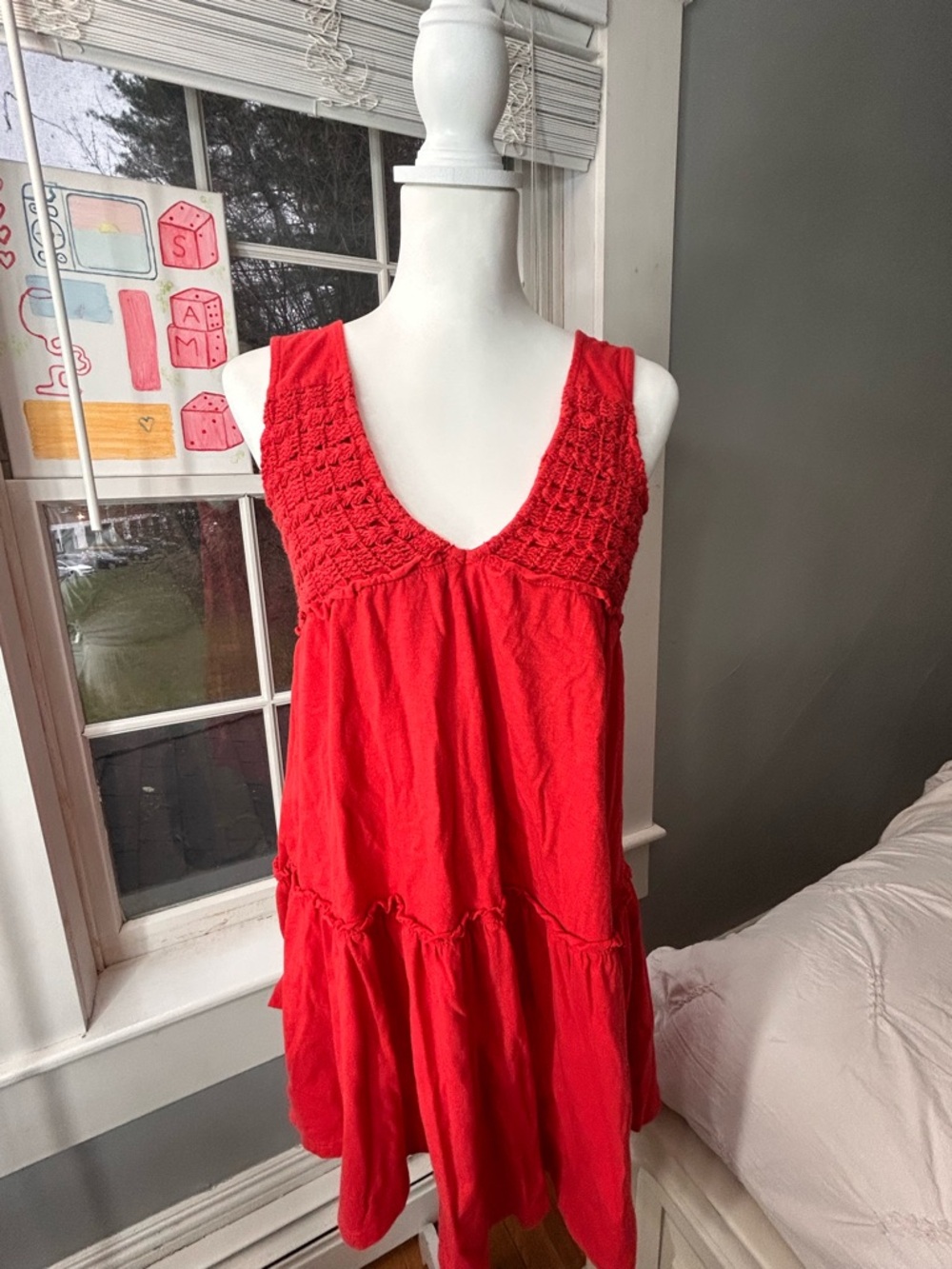 American Eagle Red Dress